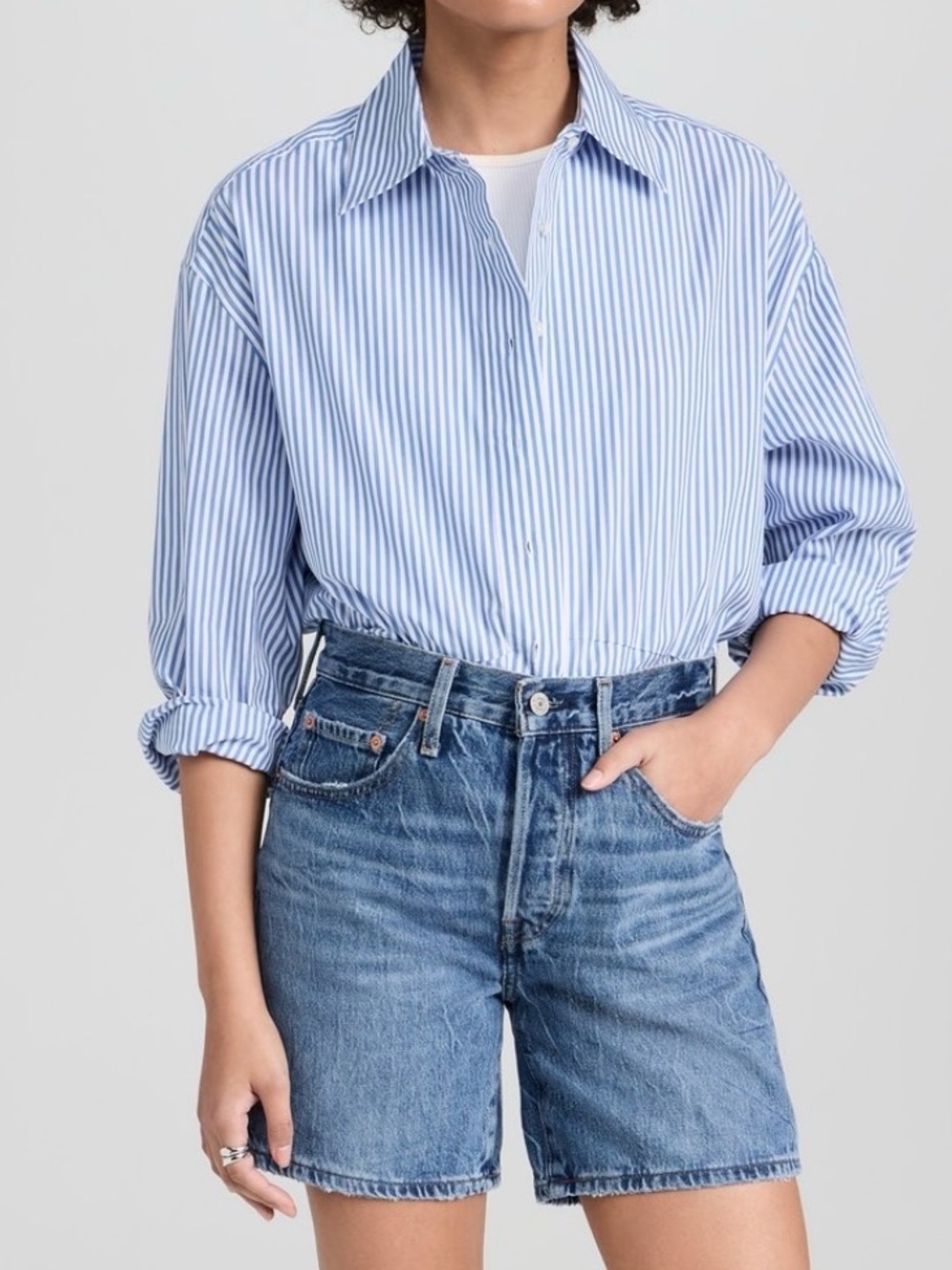 Levi’s Premium Denim Mid Thigh Shorts